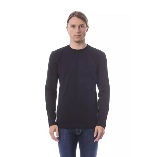 Verri Black Cotton Men T-Shirt