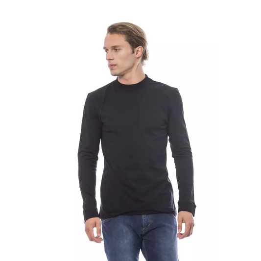Verri Black Cotton Men's Sweater