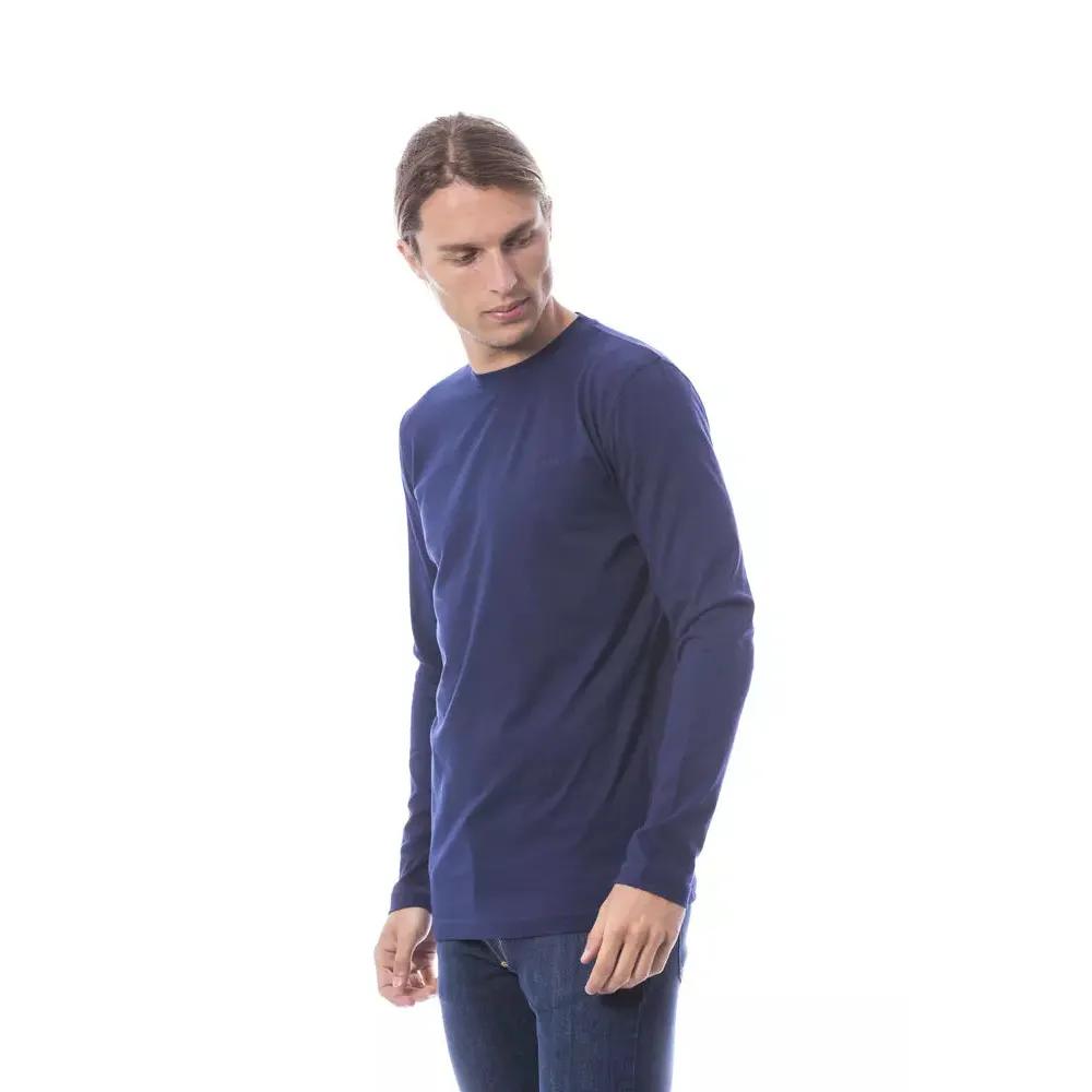 Verri Blue Cotton Men T-Shirt