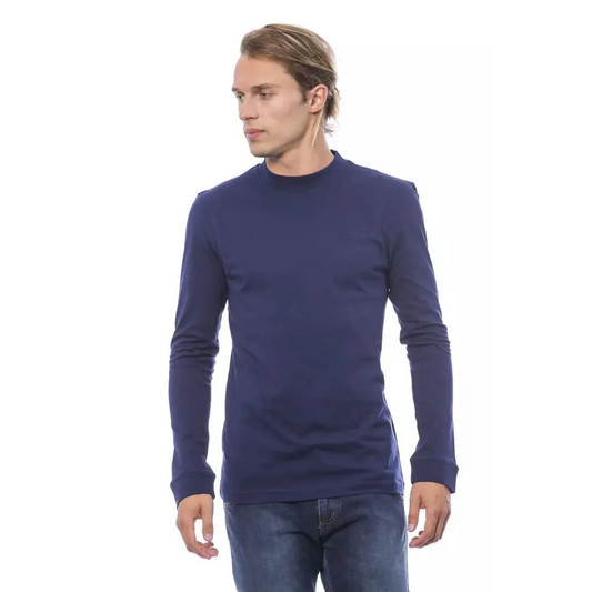 Verri Blue Cotton Men's Sweater
