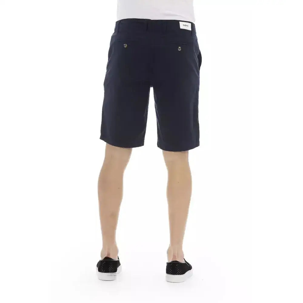 Baldinini Trend Blue Cotton Men's Bermuda Short