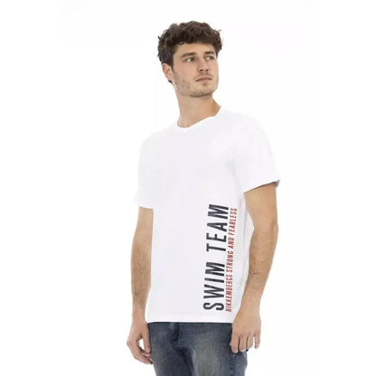 Bikkembergs White Cotton Men's T-Shirt