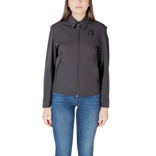 Blauer Black Polyamide Jackets & Coat