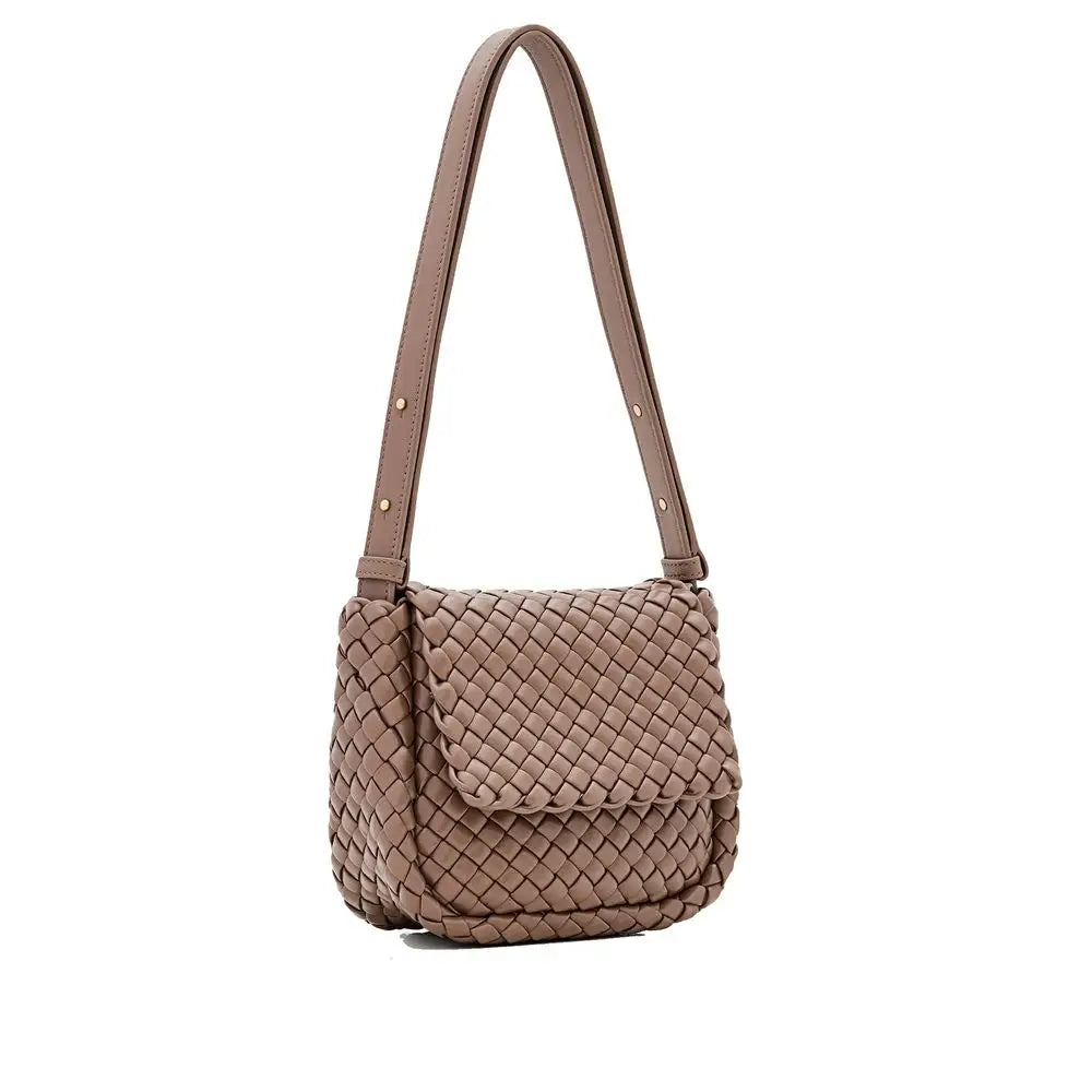Bottega Veneta Brown Lamb Leather Shoulder Bag - Skuldertasker