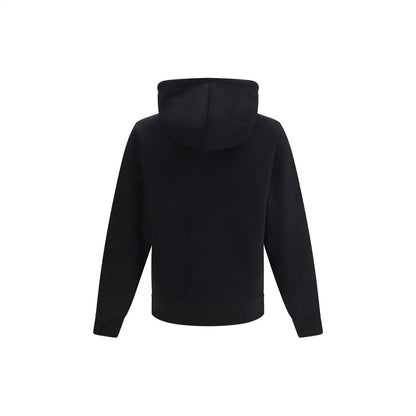 Burberry black cotton sweatshirt i minimalistisk design