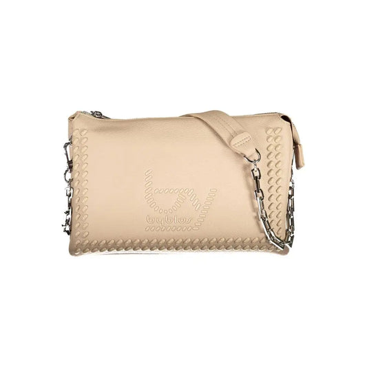 BYBLOS Beige Polyethylene Handbag - Håndtasker