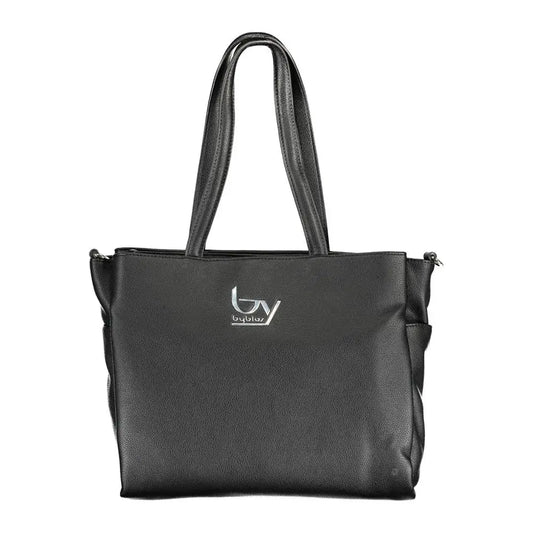BYBLOS Black Polyethylene Handbag - Håndtasker