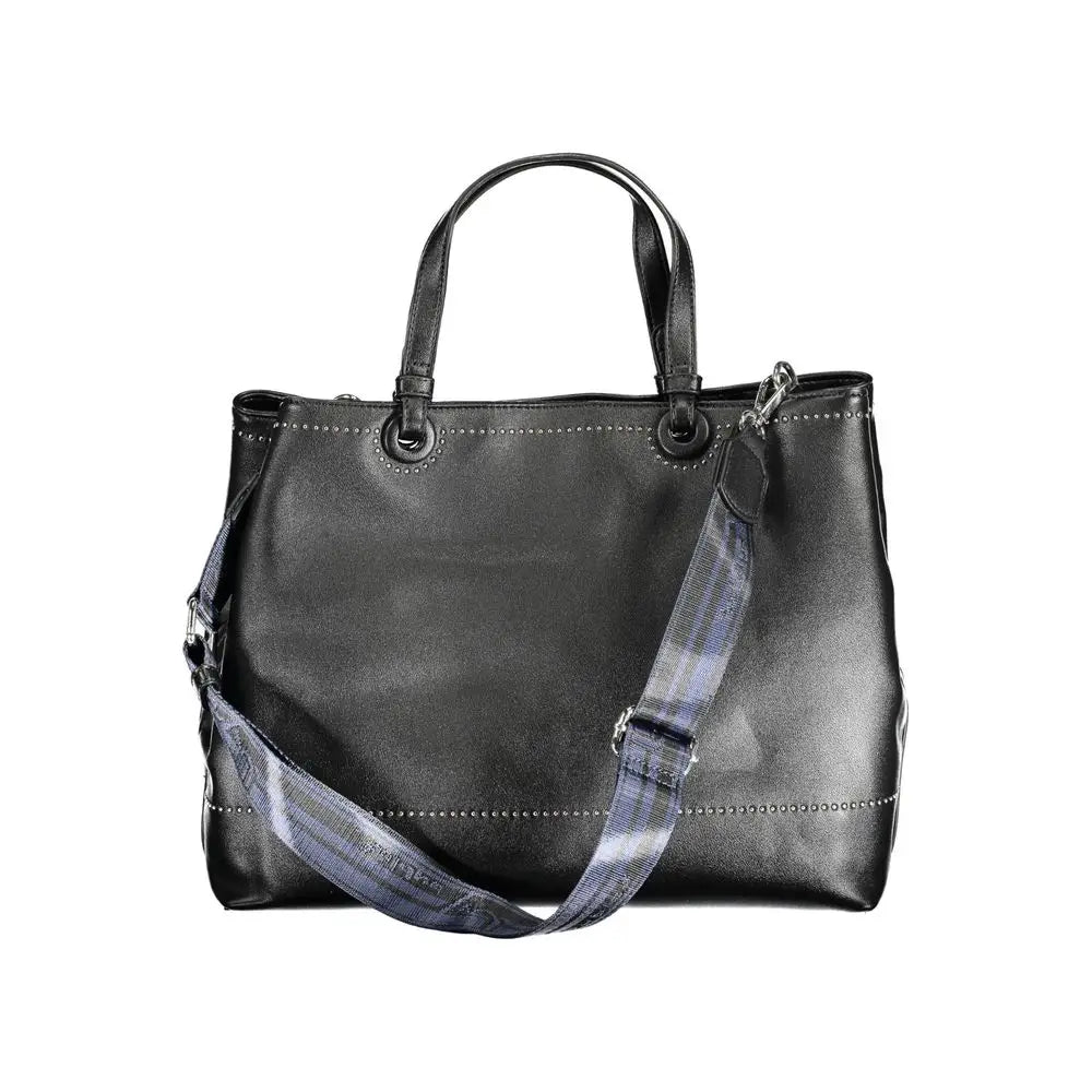 BYBLOS Black Polyethylene Women Handbag - Håndtasker