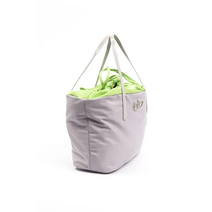 BYBLOS Gray Polyester Women Shoulder Bag - Skuldertasker