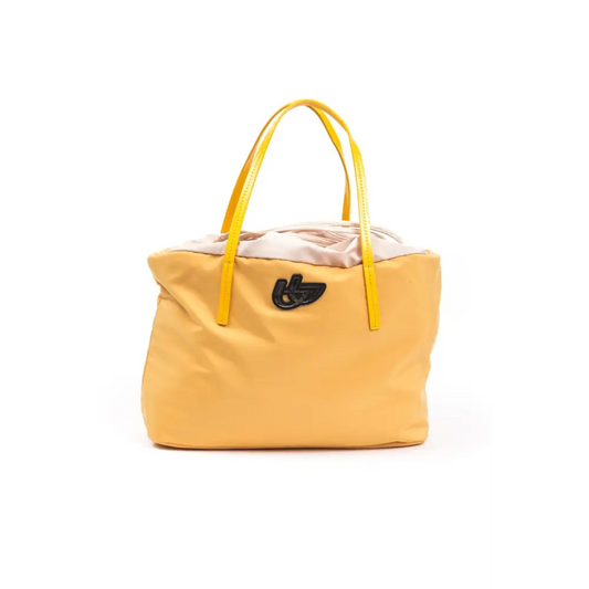 BYBLOS Yellow Polyester Women Shoulder Bag - Skuldertasker