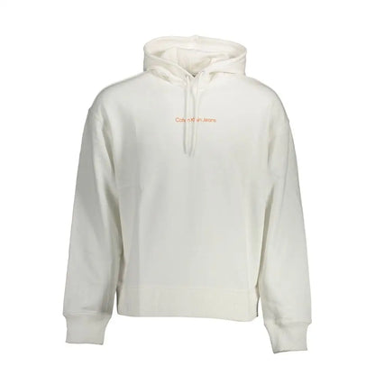 Calvin Klein Bianco Cotton Men’s Sweatshirt