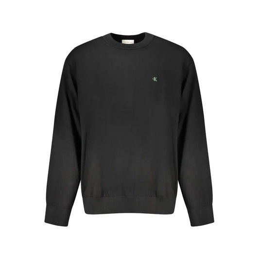 Calvin Klein Black Cotton Men's Sweater