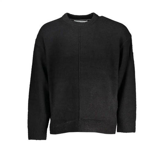 Calvin Klein Black Cotton Sweater - Sweaters