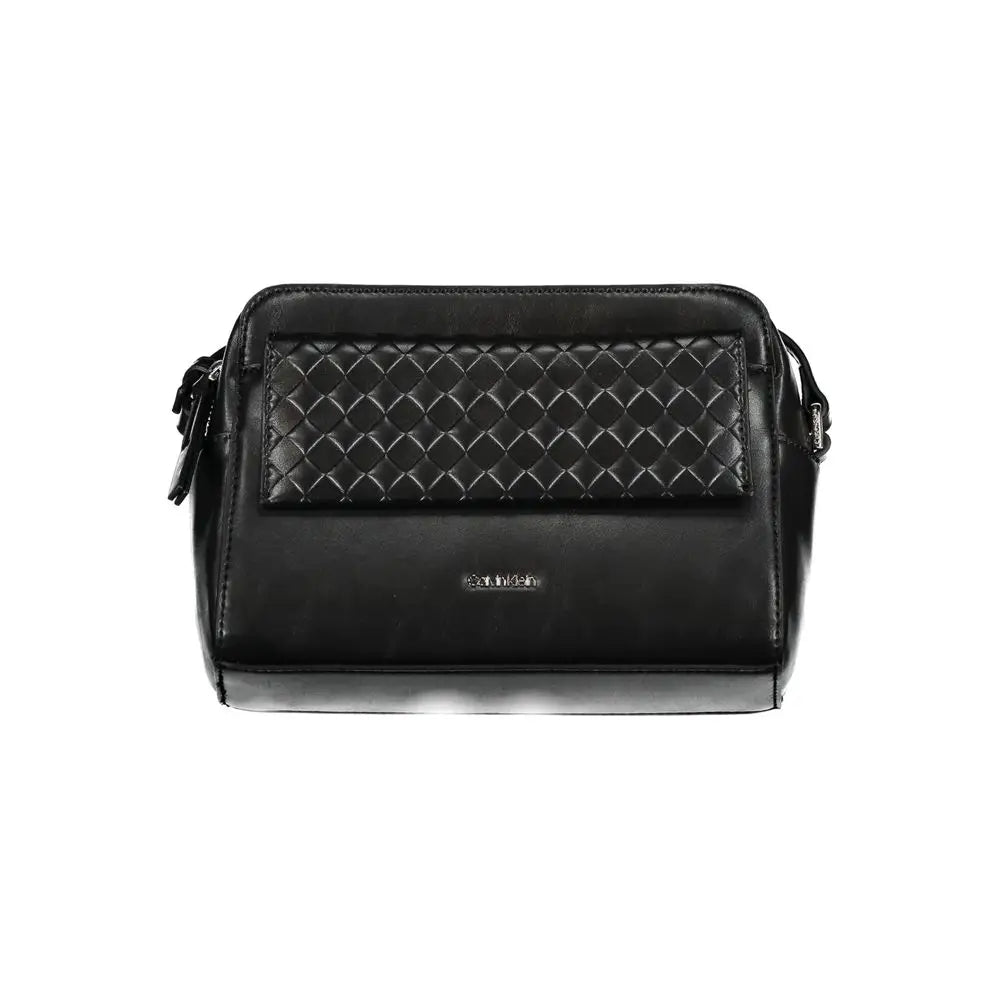 Calvin Klein Black Polyester Handbag - Håndtasker