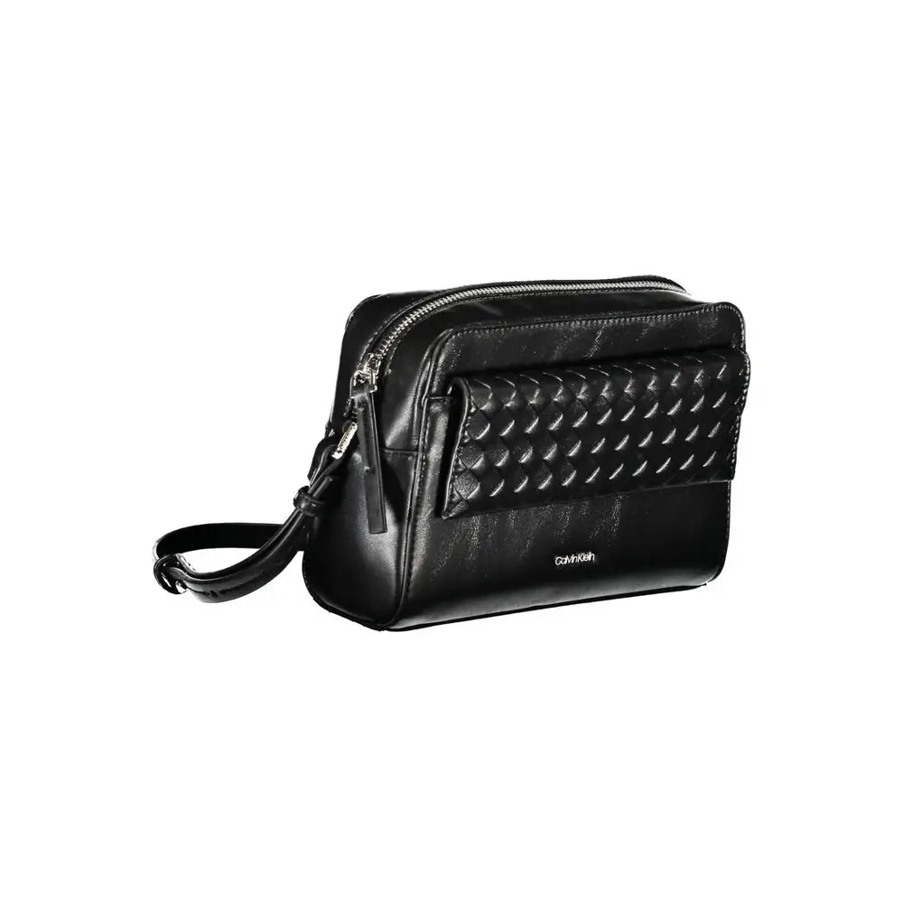 Calvin Klein Black Polyester Handbag - Håndtasker