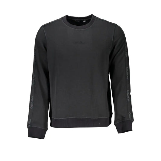 Calvin Klein Black Polyester Men Sweater - XL - Sweaters