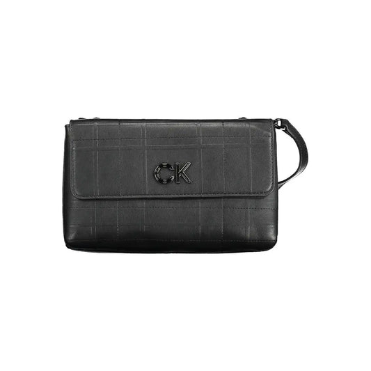 Calvin Klein Black Polyester Women Handbag - Håndtasker