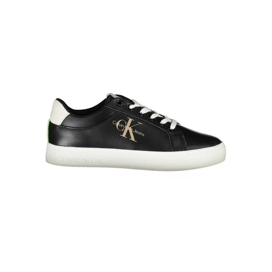 Calvin Klein Black Polyester Women Sneakers - Sneakers