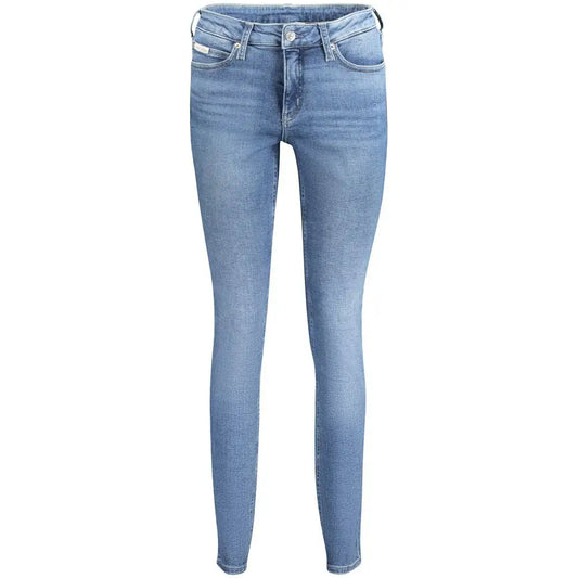 Calvin Klein Blue Cotton Jeans & Pant - Jeans