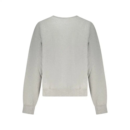 Calvin Klein grå bomuldssweatshirt i outlet mærkevarer, 100% originale brands