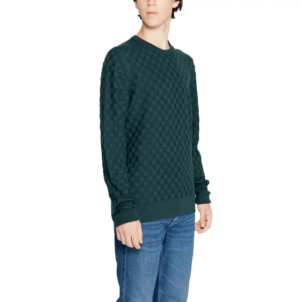 Calvin Klein Green Organic Cotton Sweatshirt - IT46/M - Sweatshirts