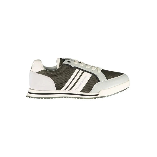 Calvin Klein Green Polyester Men Sneakers