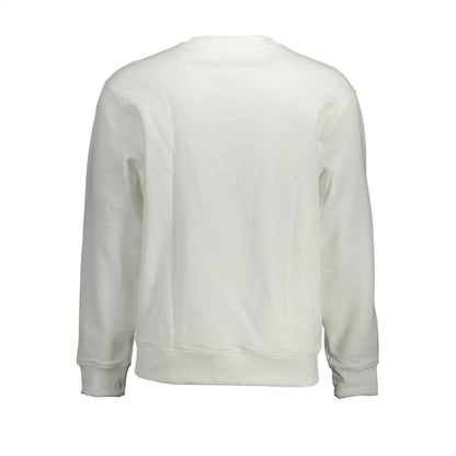 Calvin Klein hvid bomuldssweater, 100% originale brands