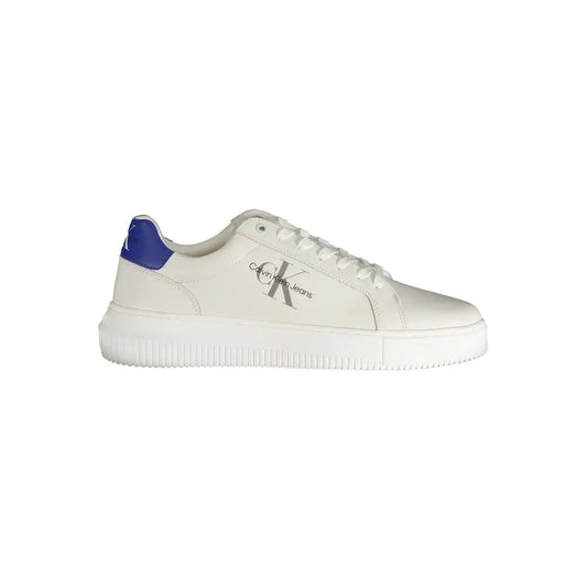 Calvin Klein White Polyester Sneakers - Sneakers