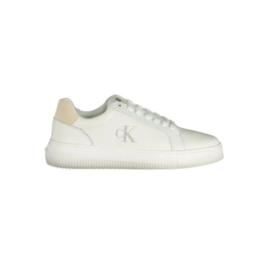 Calvin Klein White Polyethylene Men Sneakers - Sneakers