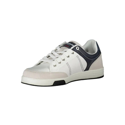 Hvide sneakers Carrera i polyester, 100% originale brands