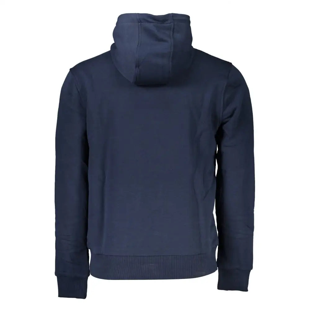 Cavalli Class Blue Cotton Men’s Sweatshirt - Sweatshirts