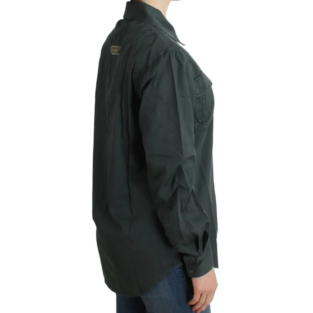 Cavalli Gray button down shirt