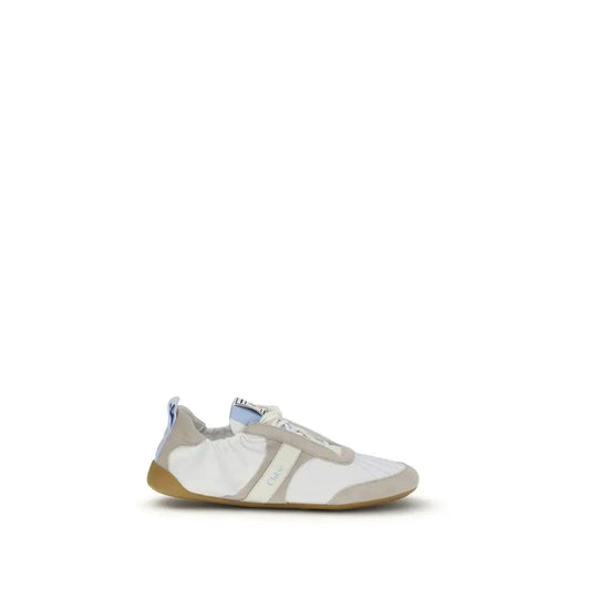 Chloé hvide kalveskind Bos Taurus slip-on sneakers