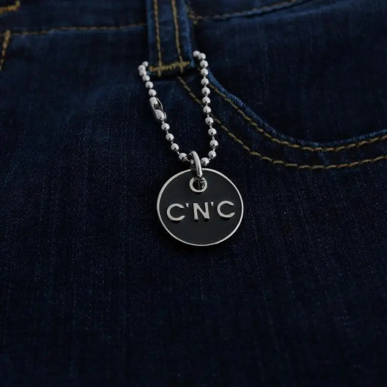 Costume National Blue Cotton Bootcut Flared Jeans