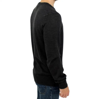 Costume National Gray crewneck pullover sweater