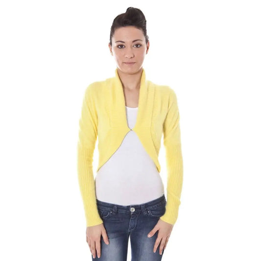 Datch Yellow Wool Sweater - Sweaters