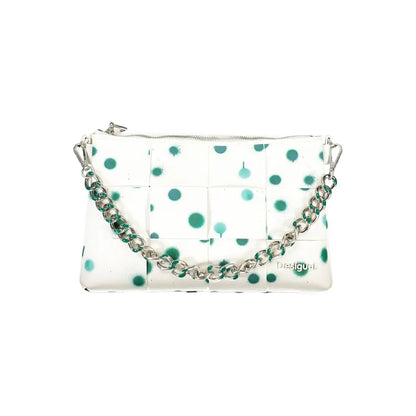 Desigual Bianco Poliuretano Women Handbag - Clutch tasker