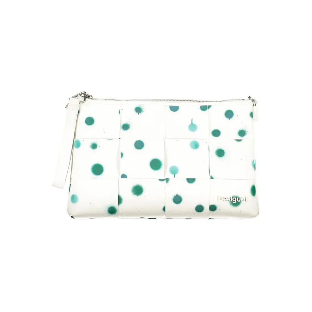 Desigual Bianco Poliuretano Women Handbag - Clutch tasker