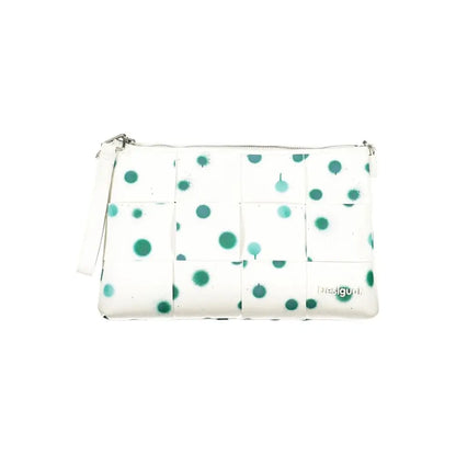 Desigual Bianco Poliuretano Women Handbag - Clutch tasker