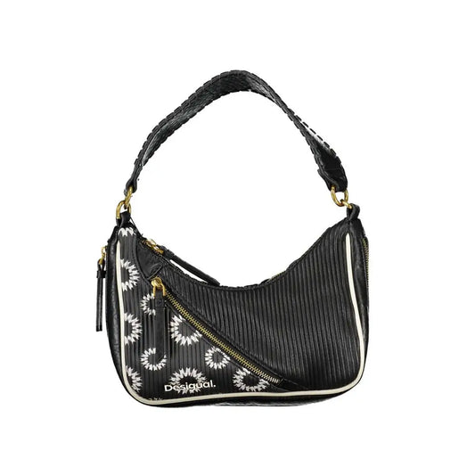 Desigual Black Polyethylene Handbag - Håndtasker