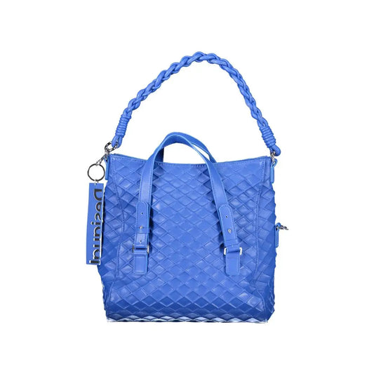 Desigual Blue Polyethylene Women Handbag - Håndtasker