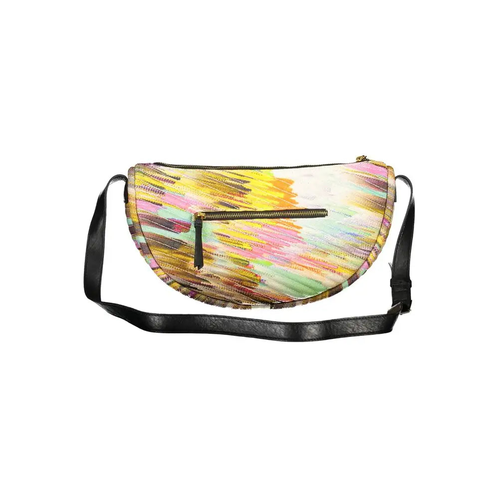Desigual Giallo Polyester Woman Shoulder Bag - Skuldertasker