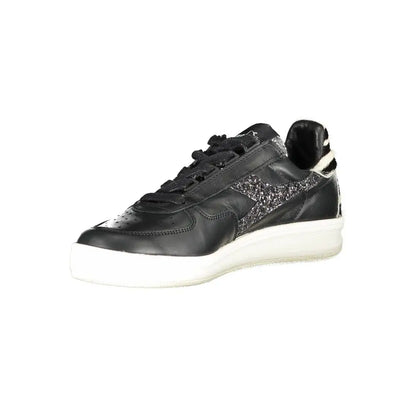 Diadora Black Leather Womens Sneakers - Sneakers