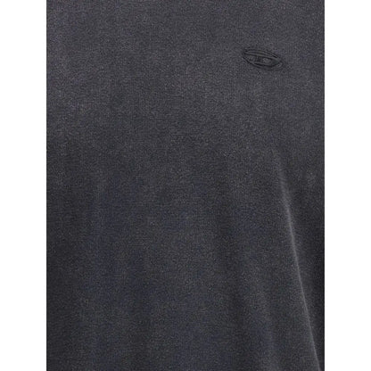 Diesel Gray Cotton Sweatshirt - Sweatshirts