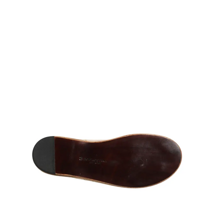 Dolce & Gabbana Beige Espadrille Sole Lace Up Canvas Derby Shoes - 44 - Loafers