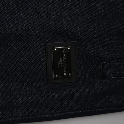 Dolce & Gabbana Black Jacquard Jogger Men Sweatpants Pants