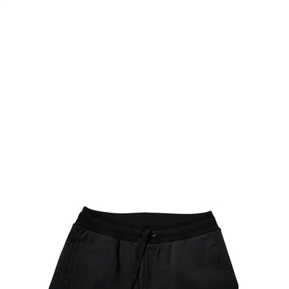 Dolce & Gabbana Black Polyester Men Jogger Sweatpants Pants