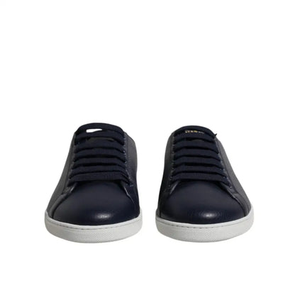 Dolce & Gabbana Blue Low Top Men Saint Tropez Sneakers Shoes
