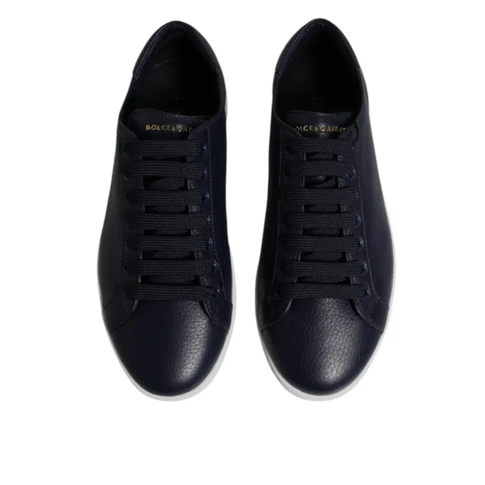 Dolce & Gabbana Blue Low Top Men Saint Tropez Sneakers Shoes