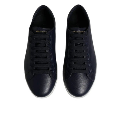 Dolce & Gabbana Blue Low Top Men Saint Tropez Sneakers Shoes